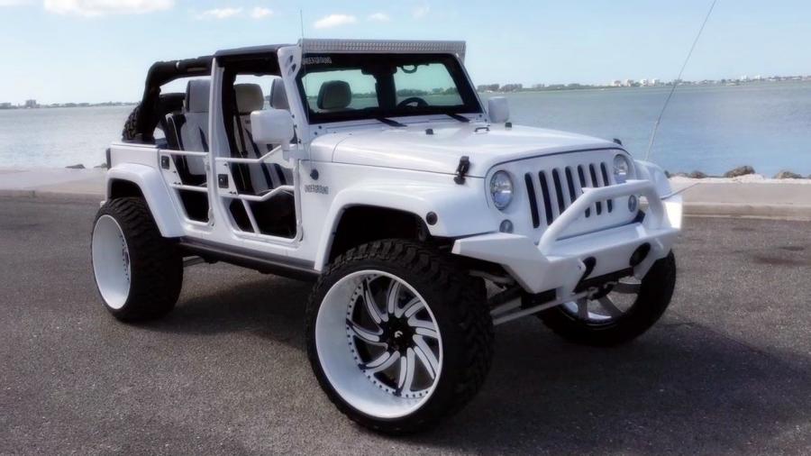 Jeep Wrangler by Underground AV on Forgiato Wheels '2014